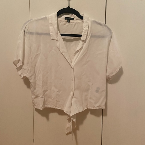Dynamite Button down tie top - Picture 1 of 1